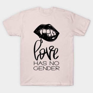 Love Has No Gender Vampire T-Shirt